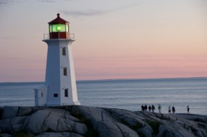 LightHouse at Peggy's Cove, Nova Scotia, Canada