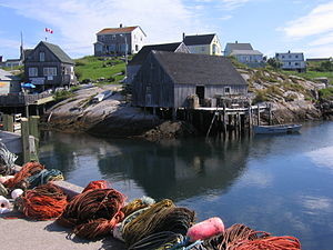 Peggy's Cove Harbour, Nova Scotia