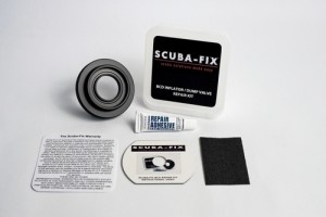 Scuba-Fix to repair  BCD's broken inflator or dump valves. Exclusive to Kirk Scuba Gear. 