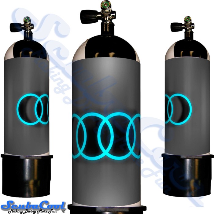 2100 Scubacool Scuba Dive Gas Cylinder Tank Cover NOT neoprene