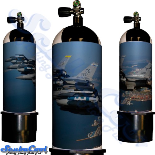 2217 Scubacool Scuba Dive Gas Cylinder Tank Cover NOT neoprene