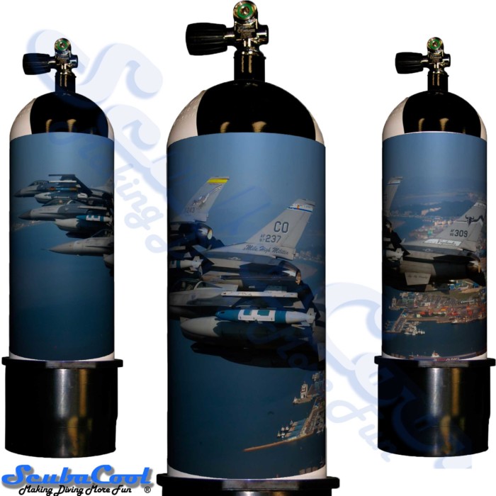 2217 Scubacool Scuba Dive Gas Cylinder Tank Cover NOT neoprene