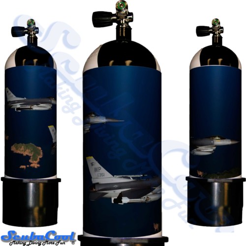 2218 Scubacool Scuba Dive Gas Cylinder Tank Cover NOT neoprene