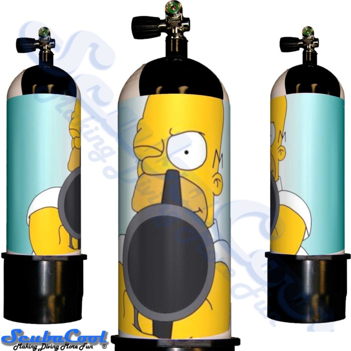 2305 Scubacool Scuba Dive Gas Cylinder Tank Cover NOT neoprene