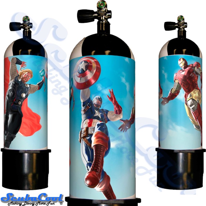 2402 Scubacool Scuba Dive Gas Cylinder Tank Cover NOT neoprene