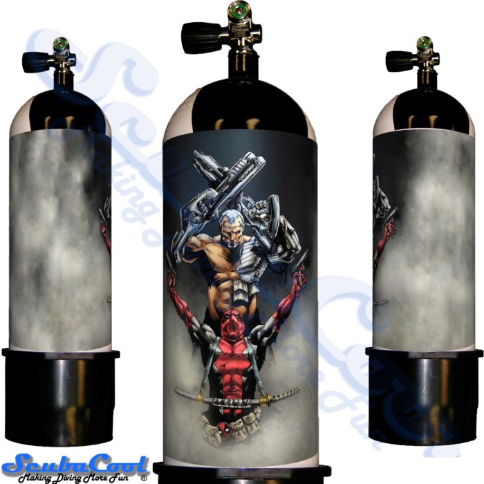 2413 Scubacool Scuba Dive Gas Cylinder Tank Cover NOT neoprene
