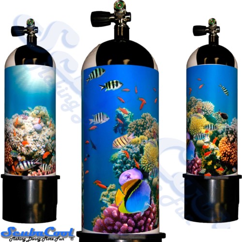 2600 Scubacool Scuba Dive Gas Cylinder Tank Cover NOT neoprene