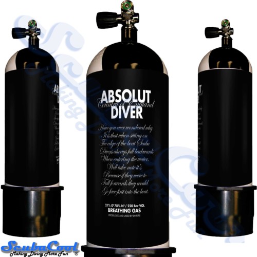 2700 Scubacool Scuba Dive Gas Cylinder Tank Cover NOT neoprene