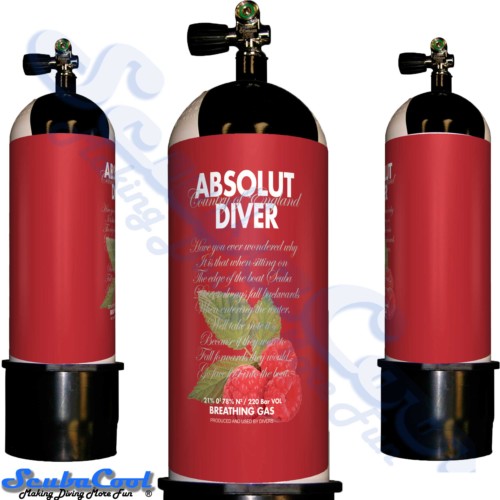 2707 Scubacool Scuba Dive Gas Cylinder Tank Cover NOT neoprene