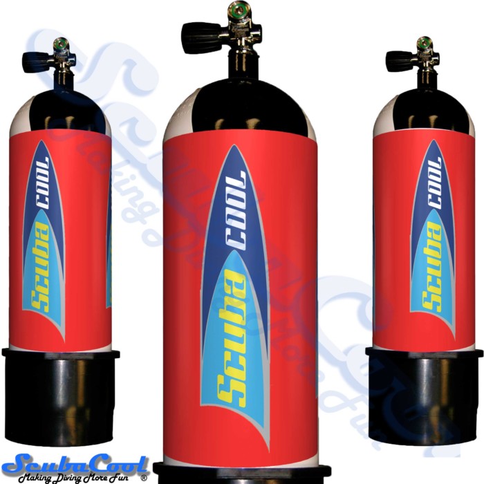 2770 Scubacool Scuba Dive Gas Cylinder Tank Cover NOT neoprene