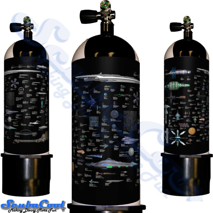 3104 Scubacool Scuba Dive Gas Cylinder Tank Cover NOT neoprene