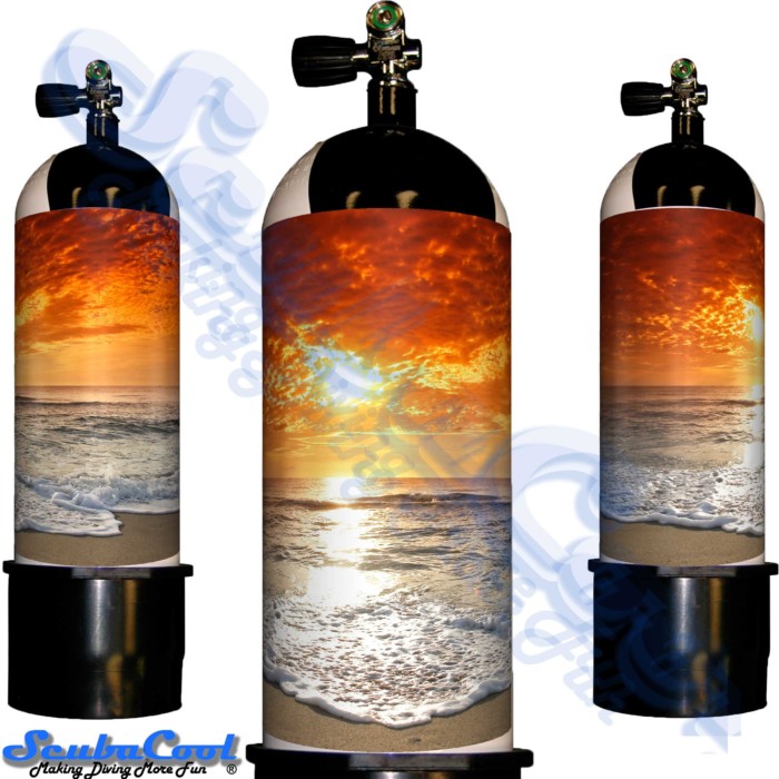 3300 Scubacool Scuba Dive Gas Cylinder Tank Cover NOT neoprene