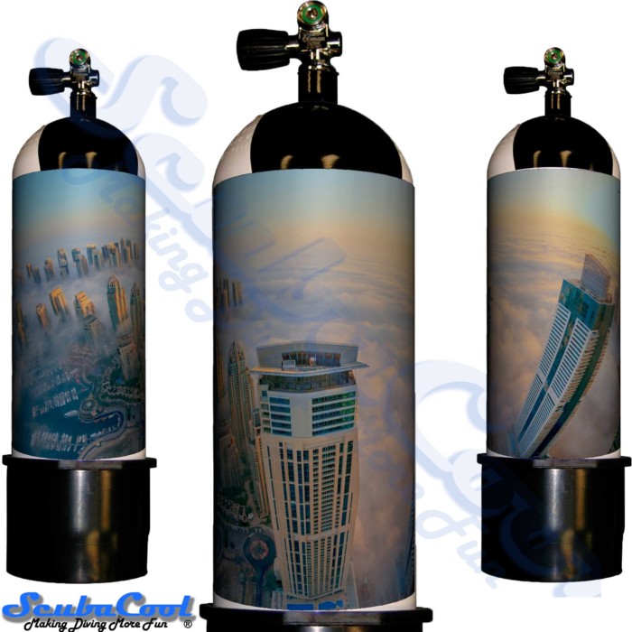 3318 Scubacool Scuba Dive Gas Cylinder Tank Cover NOT neoprene