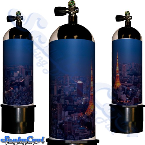 3334 Scubacool Scuba Dive Gas Cylinder Tank Cover NOT neoprene