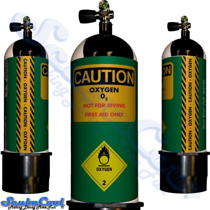 3403 Scubacool Scuba Dive Gas Cylinder Tank Cover NOT neoprene