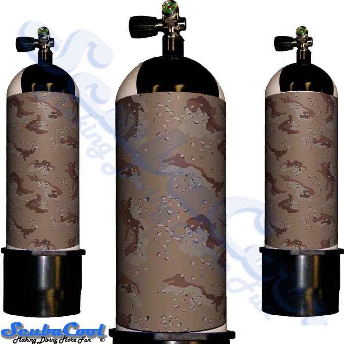 3409 Scubacool Scuba Dive Gas Cylinder Tank Cover NOT neoprene