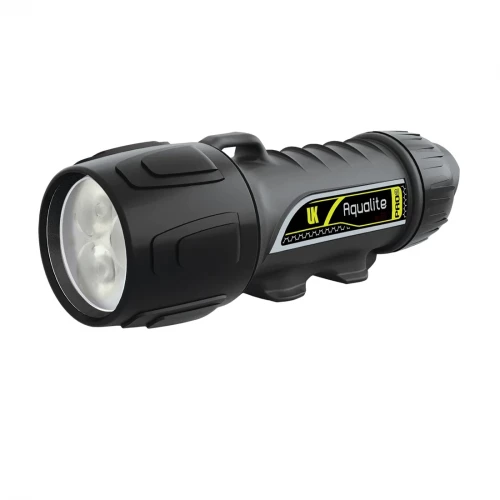 UK Aqualite Pro2 eLED Rechargeable Scuba Dive Light 90/20Degree B for Scuba Divers